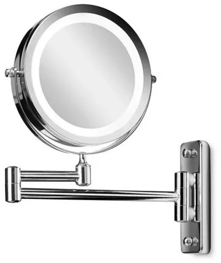 Gillian Jones - Väggspegel x10 Förstoring & LED Gunsmoke